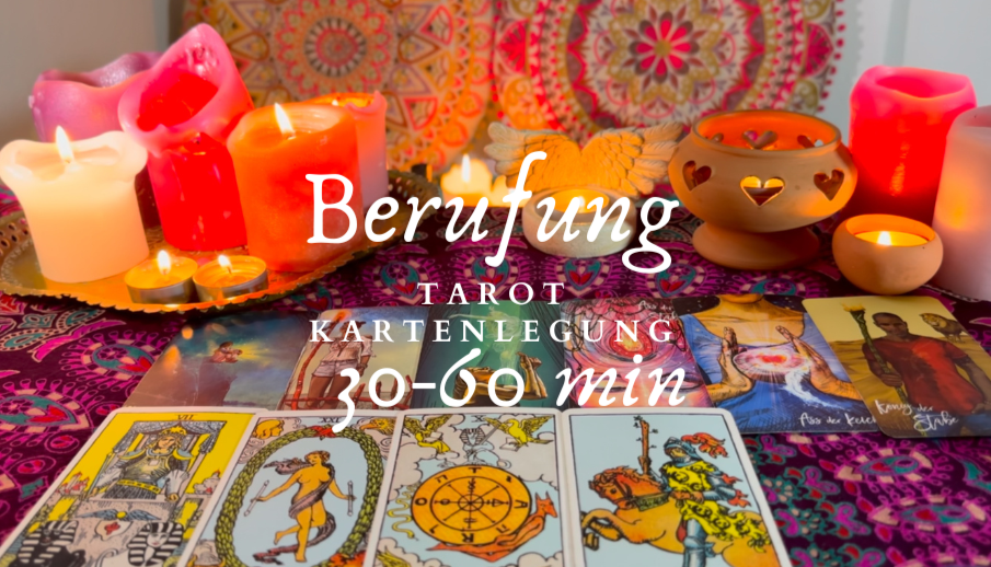 Persönliche Tarot Kartenlegung Berufung 30-60 Minuten